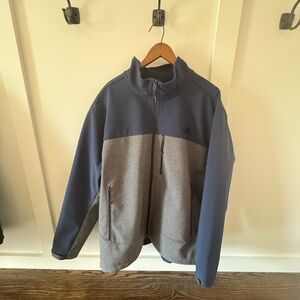 The North Face Men's Blue and Gray Jacket XXL